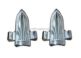 Silver Coffin Accessories Casket Corner With PP plastic