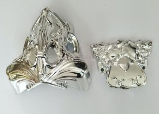 Polished Surface Casket Ornaments / Bright Casket Hardware Suppliers