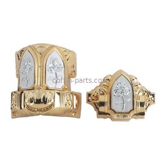 Silver Gold Madrid 15-F# Plastic Metal Casket Corners