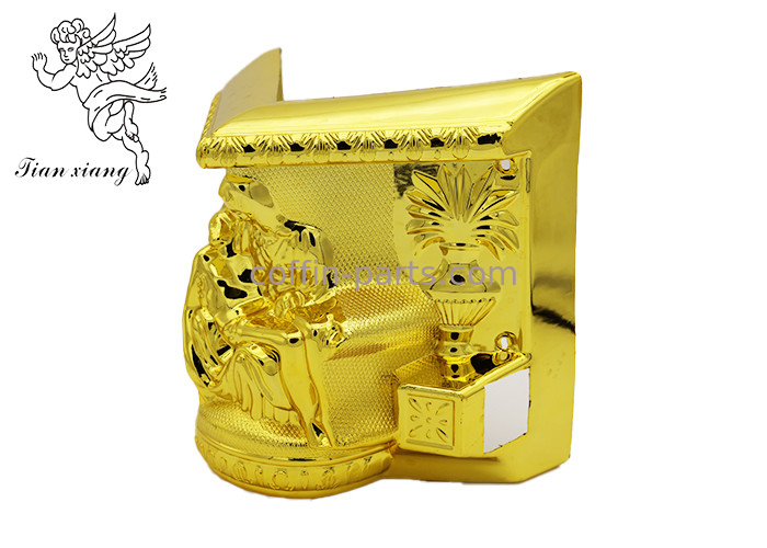 게리 색깔 플라스틱 관은 관 훈장 60cm x 45cm x 35cm를 모서리를 냅니다