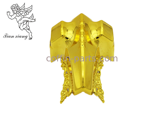Customizable Plastic Casket Corners Smooth Durable Gold Silver Copper